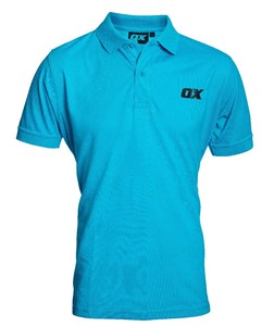 The OX polo shirt is made from 50/50 cotton/polyester mix for ultimate breathability and produced as a high quality industrial non fade dye process.  The polo shirt has been designed to provide the ultimate comfort fit.