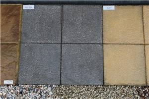 Textured Dark Grey 450mm x 450mm - Style and practicality working together in perfect harmony. Textured paving offers the perfect balance of flair and function. It incorporates fine white limestone chippings to provide a softened appearance.