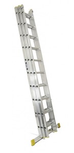 The Lyte professional ladder has been tested and certified as complying to EN131-2 professional standard.  The ladder is manufactured with D shape rung for comfort.  The easy to install stabiliser bar reduces the risk of sideways slips and provides a larger and safer footprint when in use.  This ladder has a Max capacity load of 150kg.  The product has been designed for professional users in Factories, Warehouses and Construction.