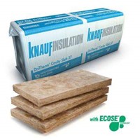 Earthwool DriTherm Cavity Slabs are non-combustible Glass Mineral Wool slabs, manufactured using our revolutionary ECOSE® Technology and a water repellent additive, designed for use in external masonry cavity walls to provide a full-fill insulation solution which is installed as walls are being built. They are 455mm wide to suit standard vertical wall tie spacings allowing a closed joint with adjacent slabs.