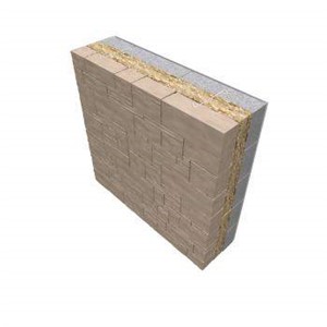 Earthwool DriTherm Cavity Slabs are non-combustible Glass Mineral Wool slabs, manufactured using our revolutionary ECOSE&#174; Technology and a water repellent additive, designed for use in external masonry cavity walls to provide a full-fill insulation solution which is installed as walls are being built. They are 455mm wide to suit standard vertical wall tie spacings allowing a closed joint with adjacent slabs.