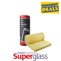 Superglass Multi-Roll 44 is lightweight, non-combustible glass mineral wool insulation roll. The flexible roll is perforated to allow easy installation between common joist spacings and minimum onsite cutting and waste.