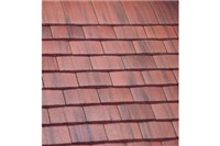Concrete Plain roof tile perfect for classic pitched roof designs, such as dormer and eyebrow windows.