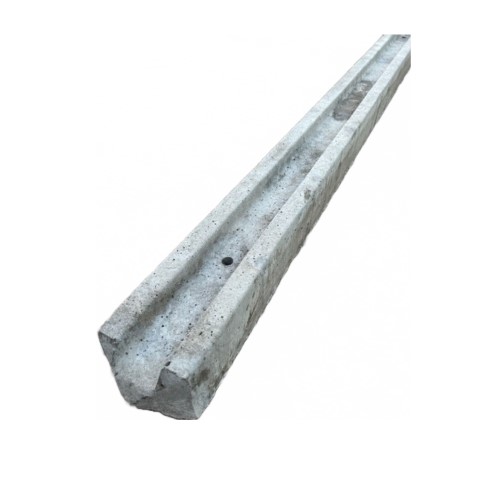 1.8mtr Intermediate Slotted Concrete Post (6&#39;) - DBM&#39;s precast concrete fencing products are durable, easy to install and provide an attractive finish in combination with timber fencing panels.