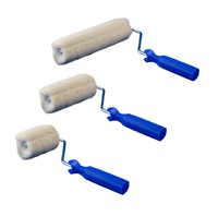 Sentinel Resin Fluffy Roller 3" - Roller with frames used to apply resin and topcoat, designed to work with GRP chemicals.