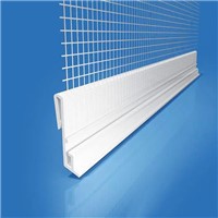 Specifically designed to work with our aluminium starter track (2.5 linear meters), this 6mm clip on profile bead creates a neat finish at the bottom of an external wall insulation system where the insulation finishes.

This bead clips on to the starter track and the the fibreglass mesh wing runs up the front of the insulation where basecoat adhesive is used to tie the different components together.

The clip on profile also has a drip nose, to ensure water running down the surface of the render cannot travel back towards the wall and create damp issues.

We recommend buying an equal number of aluminium starter track and clip on profile as they go together hand in hand.