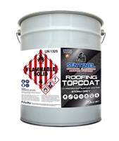 Sentinel Premium Topcoat is a specially engineered polymeric surface coating designed to withstand all the elements that a roof may encounter. Sentinel Topcoat is pigmented dark grey. For estimating allow 1kg of Topcoat per 2 square metres. Other colours are available to special order.