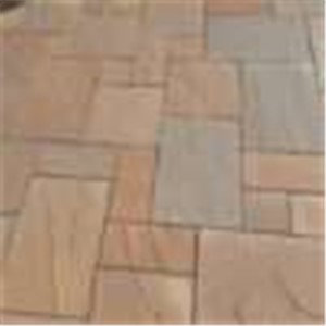 Owing to its enticing greenish-brown tone, this sandstone is quite popular for paving and restoration projects in the whole of Europe. This natural stone is ideal for flooring, paving and wall cladding, this sandstone bears a smooth surface with the natural cleft finish. Sandstone paving slabs are one of the most popular types of paving slabs for long-lasting patios. The structure of Raj Green Indian sandstone paving slabs mean they are strong and durable, as well as attractive, making raj green sandstone paving slabs the perfect buy for your outdoors. Edges:    Hand Dressed / Hand Chipped Surface:  Natural / Riven Tolerance (size and thickness): +/- 2mm Pack coverage is based on when laid using 10-20mm joint.