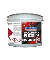 Sentinel Premium resin is a specially formulated none blended polymeric coating for this application. For estimating purposes you should allow 1.5kgs per square metre of roof area.