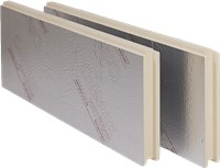 90mm Celotex Thermaclass Cavity Wall 21 is a high performance rigid PIR full fill cavity insulation board with low emissivity foil facings offering enhanced thermal performance (0.021 W/m.K) within cavity air spaces. It can be installed with up to a 10mm residual cavity or as a full fill solution with no residual cavity. Celotex Thermaclass Cavity Wall 21 is manufactured from rigid polyisocyanurate (PIR) using a blend of blowing agents that have zero ozone depletion potential (zero ODP) and low global warming potential (GWP).

APPLICATION

Full fill cavity insulation,
Can be installed with up to a 10mm residual cavity
CHARACTERISTICS
Excellent thermal performance, 
Lightweight and easy to install,
Tongue and groove for easy installation,
The boards are sized to fit standard cavity wall tie spacing,
Can be used up to 18 metres height (England and Wales),
Includes low emissivity foil facings giving improved thermal insulation performance within cavity air spaces,
Has excellent dimensional stability,
Provides reliable long term energy savings for buildings