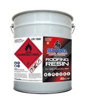 Sentinel Premium resin is a specially formulated none blended polymeric coating for this application. For estimating purposes you should allow 1.5kgs per square metre of roof area.