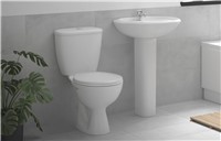 Pack includes:
1TH Basin & Full Pedestal
Close Coupled Rimless WC & Soft Close Seat
Ceramics Lifetime guarantee