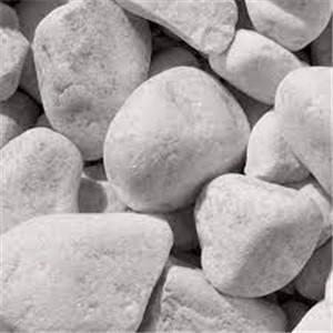 White Cobbles are a beautiful bright white cobble, which gives off a natural shine.
Perfect to brighten up landscaping project. 
Ideal for use in rockeries and borders.