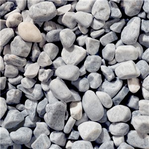 Ice Blue Pebbles are a premium washed marble with blue and grey tones. These chippings are 40-60mm in size and are supplied washed. Ice Blues Pebbles are ideal for rockeries, flowerbeds, and borders.