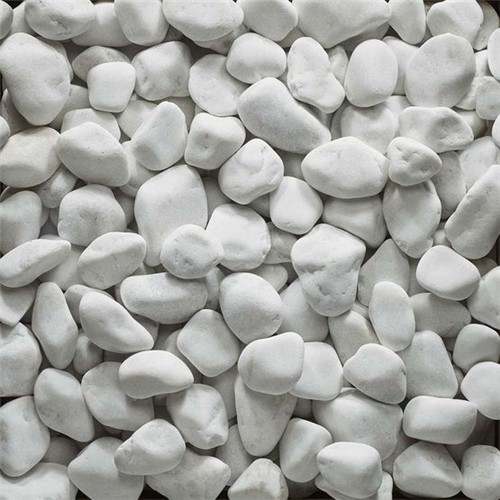 White Cobbles are a beautiful bright white cobble, which gives off a natural shine. Perfect to brighten up landscaping project. Ideal for use in rockeries and borders.