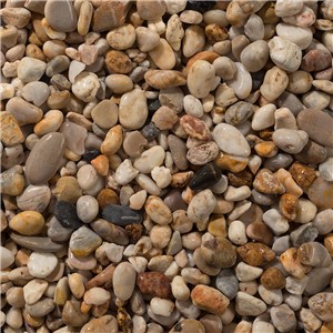 Apricot Gravel is an attractive, water-worn beach gravel made from a mix of apricot, orange and white stones. It creates striking ground cover material in both contemporary and traditional settings. Hard-wearing, low maintenance larger 14mm - 22mm gravel for borders, garden paths, arbour settings as well as pond and water feature surrounds.