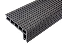 Products made from TherraWood are a unique blend of PVC, wood fibre and other proprietary components. The decking is an elegant, cost-effective, durable and safe alternative to wood, for both residential and commercial areas.

Features & Benefits
TherraWood Composite Deck Trim provides for a decorative professional finish to the edge of the decking or steps.
TherraWood is ideal for the value conscious consumer who also wants a luxurious product with timeless appeal.
Achieves one of the highest ratings on non slip decking.
TherraWood composite products will not splinter, rot or suffer structural damage from insects or weather conditions.