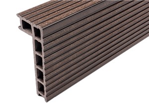 Products made from TherraWood are a unique blend of PVC, wood fibre and other proprietary components. The decking is an elegant, cost-effective, durable and safe alternative to wood, for both residential and commercial areas.

Features &amp; Benefits
TherraWood Composite Deck Trim provides for a decorative professional finish to the edge of the decking or steps.
TherraWood is ideal for the value conscious consumer who also wants a luxurious product with timeless appeal.
Achieves one of the highest ratings on non slip decking.
TherraWood composite products will not splinter, rot or suffer structural damage from insects or weather conditions.