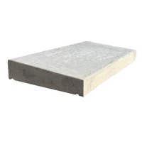 Once Weathered 405x75x910mm Concrete Coping.
FP McCann’s precast concrete wall copings and pier caps provide an eye-catching and economical finish to various wall designs. The high calibre of these products helps prevent potential wall erosion or discolour.

• An attractive, cost effective solution to protect vulnerable areas.

• Durable and easy to install.