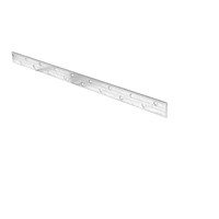 Heavy restraint straps meet requirements for lateral restraint of roof trusses, rafters and joists tied into masonry walls.