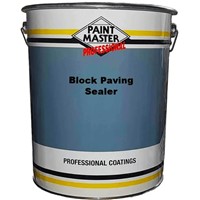 Paint Master Paving Sealer is a solvent free acrylic coating used to seal and protect patios, paths, natural stone, concrete and block paving from the effects of sunlight, water, oil, petrol and fungal/moss growth. The milky solution dries to a clear hard-wearing, water repellent film giving a low sheen slip resistant finish.