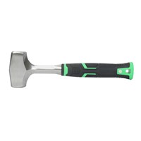 The Rikä 2.5lb (0.90kg) One-Piece Club Hammer is a heavy-duty striking tool engineered for maximum impact and long-term durability. Forged from a single piece of high-grade 55# carbon steel, this hammer eliminates the weak points associated with traditional two-piece designs, providing superior structural integrity for demanding tasks. Its substantial weight makes it the ideal choice for demolition work, driving masonry nails, and using with steel chisels, making it an indispensable asset for builders, stone masons, and general contractors.