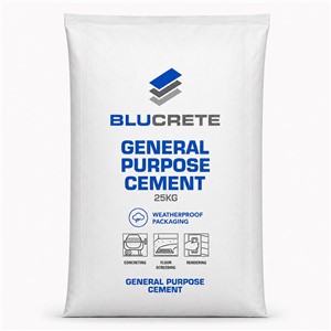The 25kg Plastic Bag Cement is a general purpose, high-quality cement supplied in a durable plastic bag for easier handling and storage on site. Suitable for a wide range of construction tasks, this cement is commonly used for concreting, bricklaying, screeding, and rendering in both new build and renovation projects.

Thanks to its weather-resistant packaging, the product maintains its consistency and usability even in demanding site conditions. Builders and tradespeople can rely on its consistent performance for mixing with sand or aggregates according to project requirements.