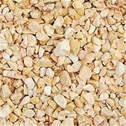 Mini Bag Onyx - An angular marble gravel which has a mixture of golds, beige and apricot colours tones. This helps to brighten up any project this material is used for. Comes in a 25kg polybag.
PLEASE NOTE a pallet charge will be included  when ordering maxi or mini bags, however this is fully refundable once the pallet is returned back to depot along with the a copy of the receipt.