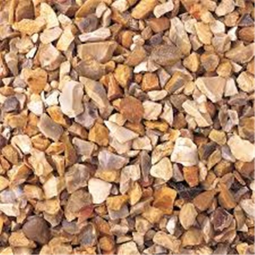 Mini Bag Golden (Corn) Flint - An attractive range of deep gold, tan and creamy angular chippings which are very hardwearing and popular for drives. Comes in a 25kg poly bag.
PLEASE NOTE a pallet charge will be included  when ordering maxi or mini bags, however this is fully refundable once the pallet is returned back to depot along with the a copy of the receipt.