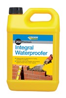 202 Integral Liquid Waterproofer 5ltr is a liquid additive that provides long term water protection to mortar, concrete and rendering.
