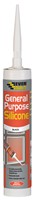 General Purpose Silicone is a mid modulus silicone sealant that adheres to most smooth and non-porous materials. It contains an anti-fungal compound to prevent mould growth in areas of high humidity and forms a permanently flexible rubber seal.