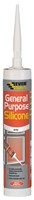 General Purpose Silicone is a mid modulus silicone sealant that adheres to most smooth and non-porous materials. It contains an anti-fungal compound to prevent mould growth in areas of high humidity and forms a permanently flexible rubber seal.