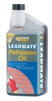 Lead Mate Patination Oil has been specially formulated to provide a protective coating for newly installed leadwork that helps to prevent the white carbonate staining that affects new lead and surrounding tiles, brickwork, stonework etc.