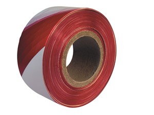 Super Strength Non Adhesive Polythene Barrier Tape supplied in tape dispensing box.