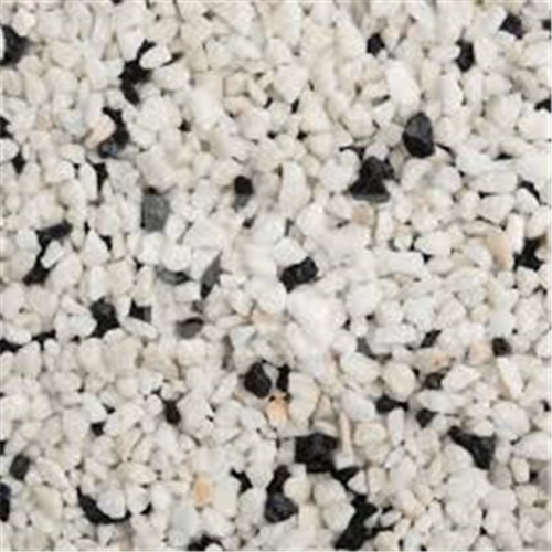 Our Polar black and white spar is a 3-8mm decorative aggregate, used for pebble dashing and landscaping. Comes in a 25kg poly bag.
PLEASE NOTE a pallet charge will be included  when ordering maxi or mini bags, however this is fully refundable once the pallet is returned back to depot along with the a copy of the receipt.