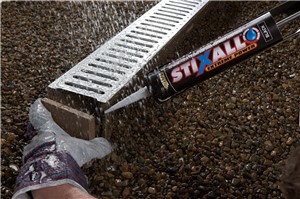 Everbuild Stixall Extreme Power is the ultimate combined building adhesive and sealant, based on hybrid polymer technology, with the most Extreme power to both bond and seal virtually EVERYTHING to ANYTHING in nearly all conditions, even under water or in the rain!