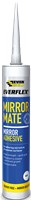 Everbuild Mirror Mate is a one component solvent free adhesive based on Hybrid Polymer technology that is specially formulated for bonding mirrors to most common surfaces. The totally neutral curing system will not attack the mirror backing.
