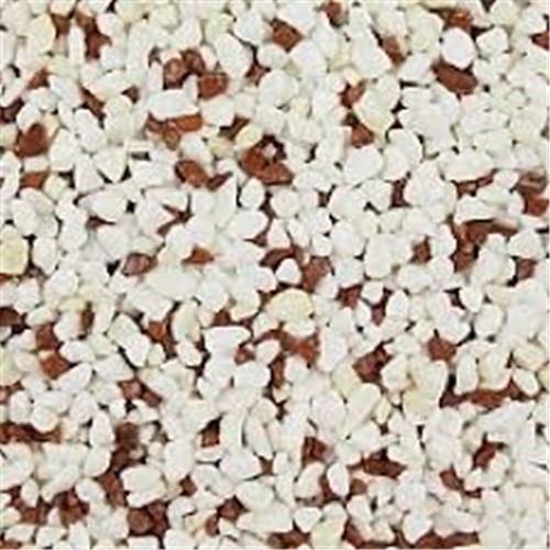 Our Polar Red and white spar is a 3-8mm decorative aggregate, used for pebble dashing and landscaping. Comes in a 25kg poly bag.
PLEASE NOTE a pallet charge will be included  when ordering maxi or mini bags, however this is fully refundable once the pallet is returned back to depot along with the a copy of the receipt.