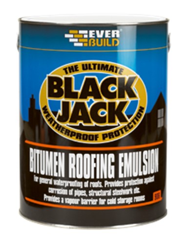 Bitumen Roofing Emulsion is a stable bitumen/water emulsion of medium brushing consistency which dries to a black, flexible coating. The product is specially designed for general waterproofing of roofs and provides protection against corrosion of pipes and structural steelwork.