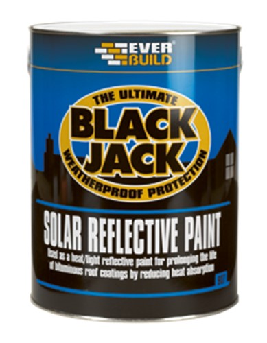 Solar Reflective Paint is a thin bituminous based aluminium protective paint of brushable consistency which dries to a silvery finish. The product is specifically designed for application over primed metal walls and roofs to reduce heat absorption.