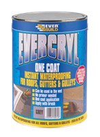 Evercryl is a resin based, fibre reinforced roof repair compound which is effective on all common roofing surfaces, giving instant roof repairs even in the wet and on wet surfaces. May also be applied in frosty conditions down to -5°C.