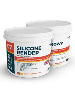 Kleib Silicone Render 15kg 1.5mm Base A White