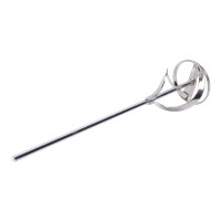 The OX-P120308 OX Pro Mixing Paddle 80 x 400mm is built for efficient mixing of plaster, adhesives, paints, and other building compounds. Its 80mm diameter paddle with a 400mm shaft provides fast and consistent mixing, reducing air bubbles and ensuring smooth, lump-free results. Constructed from durable steel with a tough finish, it is designed to withstand heavy-duty site use. Ideal for use with standard mixing drills, this paddle is a must-have for professional tradespeople.