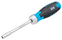 The OX-P361501 OX Pro Heavy Duty Multibit Ratchet Screwdriver is a versatile tool designed for professional use. Built with a durable ratchet mechanism, it allows efficient tightening and loosening with minimal effort. The ergonomic soft-grip handle provides comfort and control during extended use. Supplied with a selection of interchangeable bits, it’s suitable for a wide range of applications including construction, carpentry, and general site work. A must-have screwdriver for any toolkit.