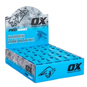 OX Rubber Line Block, OX-P101801, OX Tools line block, OX Pro brick line holder, 1015072