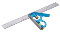 The OX Pro Combination Square 300mm is a versatile and durable tool designed for precision measuring and marking. Featuring a high-quality stainless steel rule with clear, easy-to-read graduations in both metric and imperial, it’s perfect for marking 45° and 90° angles, depth measurements, and simple checks. The robust die-cast body ensures durability, while the integrated spirit level and scribe add extra functionality for professional tradespeople.