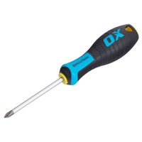 The OX-P362575 OX Pro Phillips Screwdriver PH1 x 75mm is a professional-grade screwdriver designed for precision and durability. Featuring a hardened chrome vanadium steel blade, it provides exceptional strength and long-lasting performance. The precision-machined PH1 tip ensures a secure fit in Phillips head screws, reducing cam-out and improving efficiency. Fitted with a soft-grip ergonomic handle, it offers comfort and control for extended use.