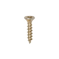 A single thread woodscrew mainly used in various types of timber and man-made boards or into masonry with the use of a plastic plug.

• Double countersunk reduces the likelihood of head shear and assists completion of countersinking
• Wax lubricated to enhance screw insertion time, extra driving torque and resistance to corrosion
• 40° deep single thread to provide a secure fixing with high pull-out resistance
• 25° sharp point and single lead for a fast start and improved thread acceptance
• All sizes up to and including 75mm are fully threaded and lengths 80mm and above all have 70mm thread length