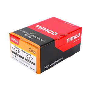 Solo Woodscrew PZ2 CSK-ZYP 5.0x40mm (200)